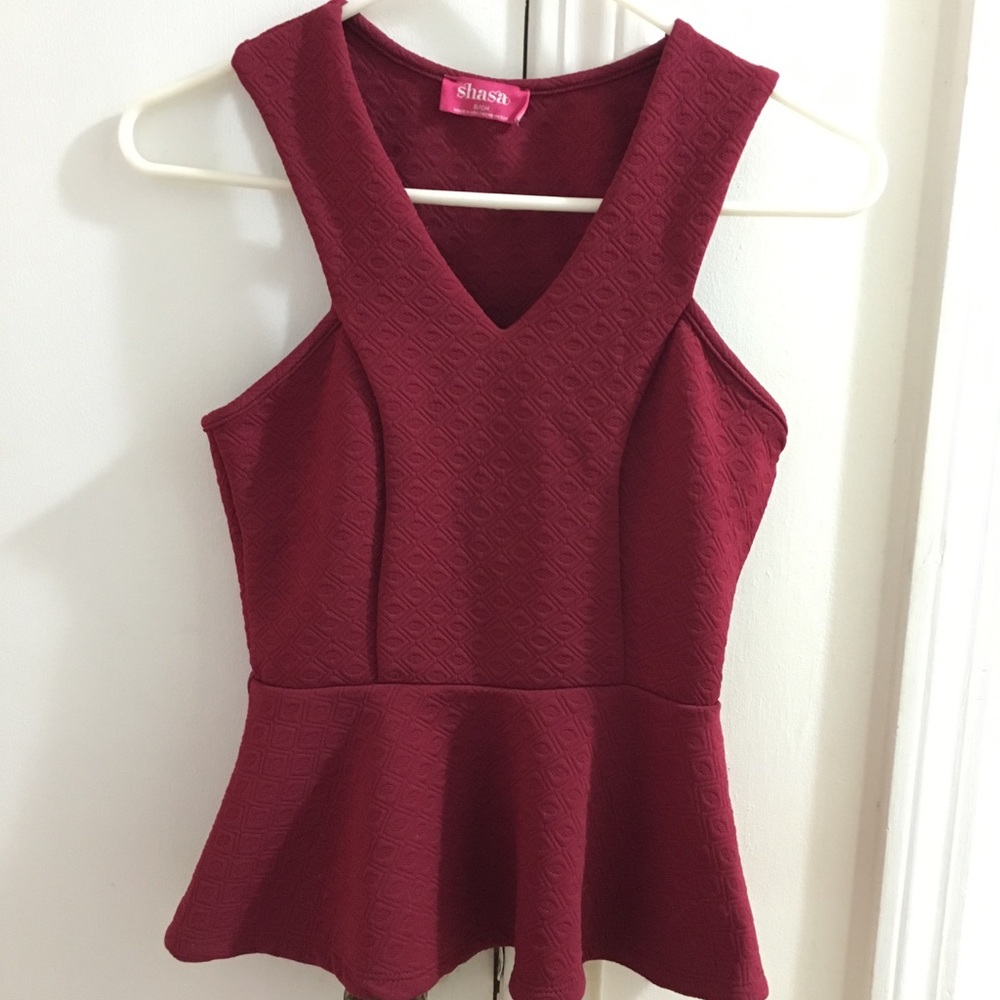 Fit and flare blouse